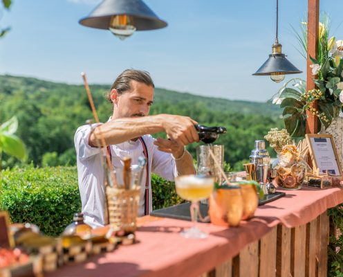 Bar à cocktails mariage